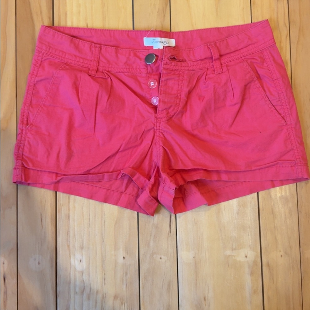 Forever 21 High Waist Coral Shorts